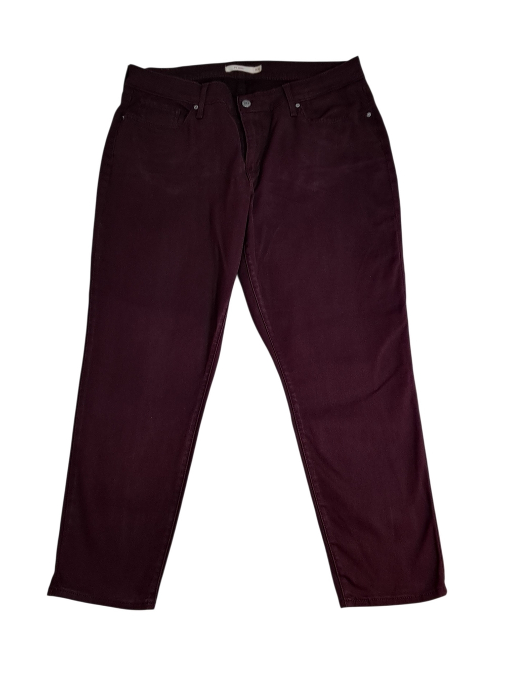 Signature by Levi Strauss Women’s Skinny Jeans in Deep Plum